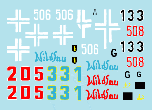 Star Decals 35-874 German Tanks in Hungary 1945 2 1/35