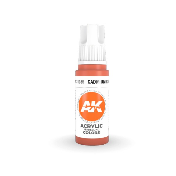 AK Interactive AK11085 Cadmium Red 17ml