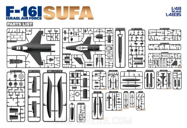 Great Wall Hobby L4835 F-16I Sufa Israeli Air Force 1/48