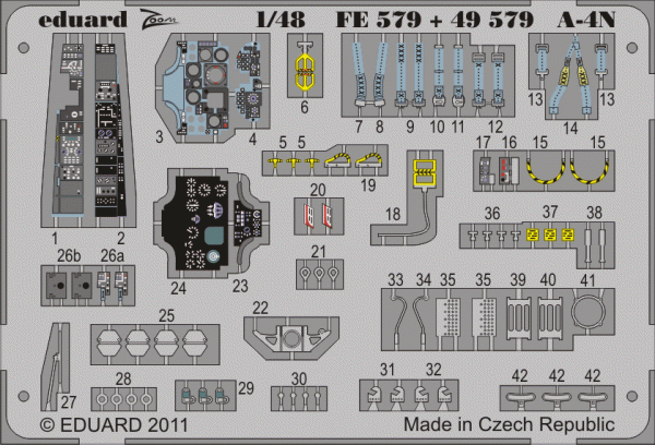 Eduard 49579 A-4N S. A. 1/48  HASEGAWA