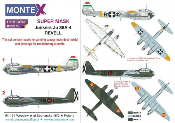 Montex K32275 Ju 88A-4 1/32