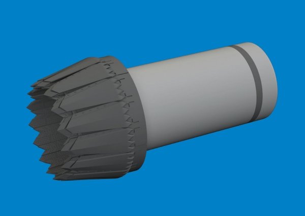 Eduard 6481087 F-35C exhaust nozzle PRINT TAMIYA 1/48