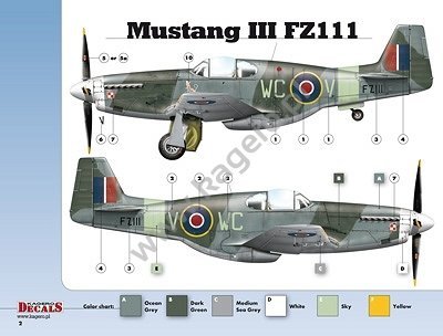 Kagero KD48003 Mustangs over Europe Part 1 Nos. 303 &amp; 309 Squadrons 1/48