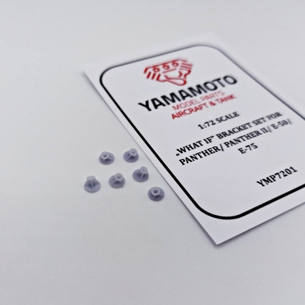 Yamamoto Model Parts YMP7201 Wsporniki &quot;What if&quot; Panther/PantherII/E-50/E-75 1/72