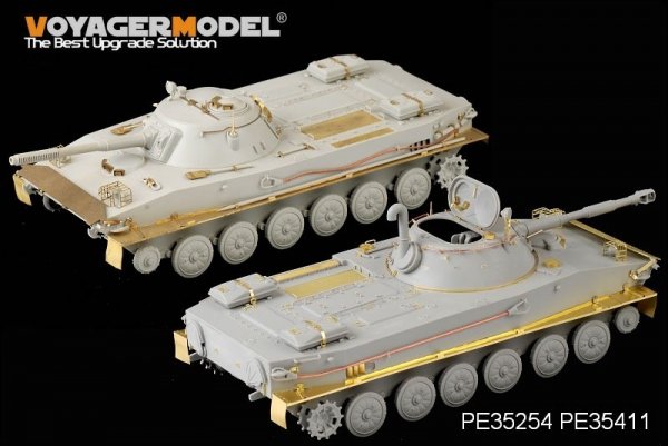 Voyager Model PE35411 WWII Russian PT-76B Amphibious Tank for Trumpeter 00381 1/35