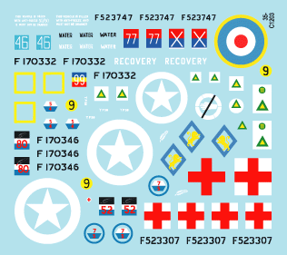 Star Decals 35-C1203 Allied M3A1 White Scout Car 1/35