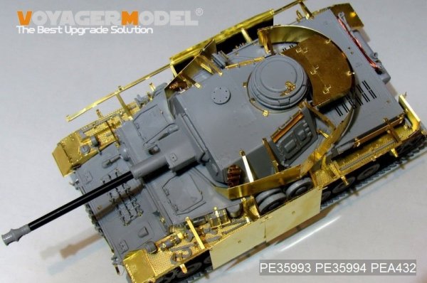 Voyager Model PE35993 WWII German Pz.Kpfw.IV Ausf.G（LateProduction）Basic For Border 35001 1/35