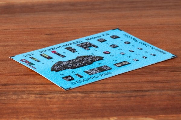 Eduard 3DL32041 Meteor F.8 SPACE for REVELL 1/32