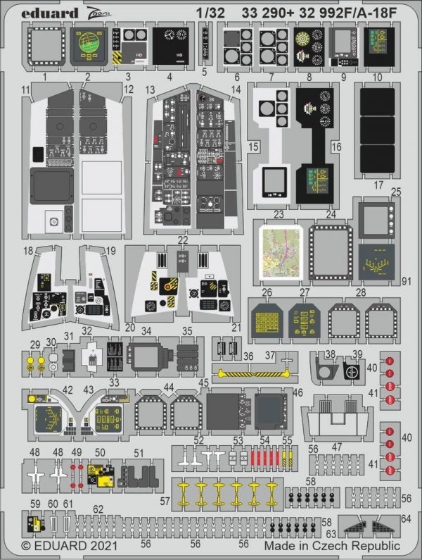 Eduard 33290 F/ A-18F REVELL 1/32