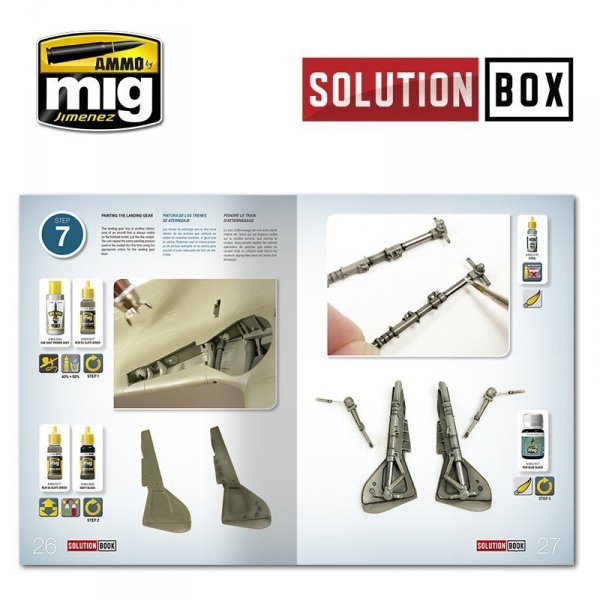 AMMO of Mig Jimenez 6502 WWII LUFTWAFFE LATE FIGHTERS SOLUTION BOOK (Multilingual)