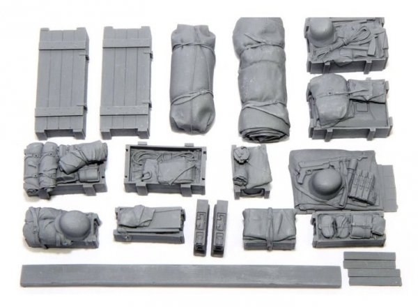 Das Werk A029 German Tank Stowage Set C 1/16