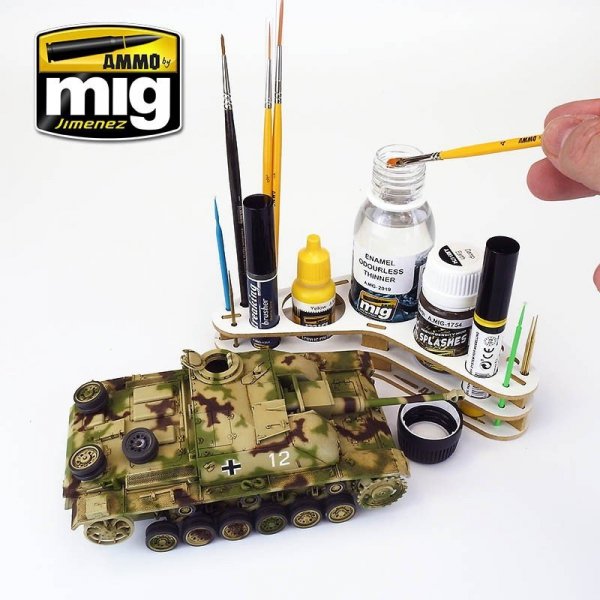 AMMO of Mig Jimenez 8028 BOOMERANG ORGANIZER (storage)