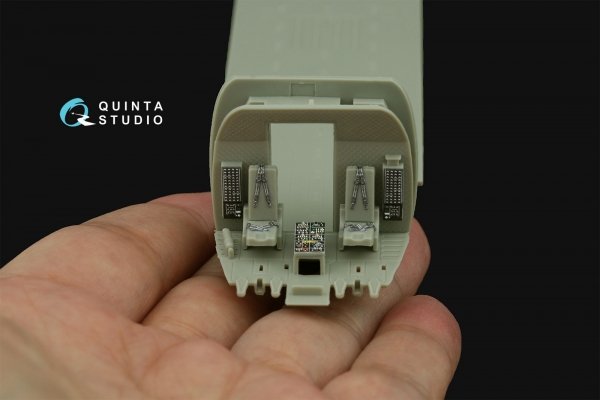 Quinta Studio QD72174 CH-47A 3D-Printed coloured Interior on decal paper (Trumpeter) 1/72