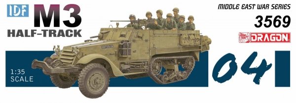 Dragon 3569 IDF M3 Half-Track 1/35