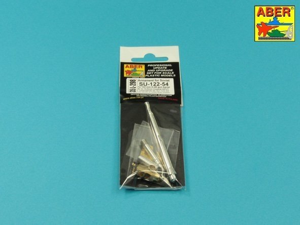 Aber 35L-298 Uzbrojenie do dziala pancernego SU-122-54,1x122mm D-49, 1x14,5 mm KPVT 1/35