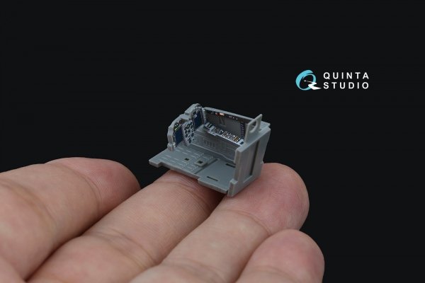 Quinta Studio QD72161 MiG-29SMT 3D-Printed &amp; coloured Interior on decal paper (GWH) 1/72