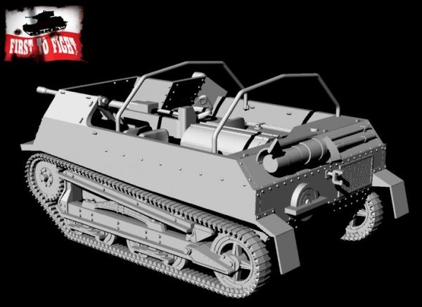 First To Fight PL117 - Polskie Działo Samobieżne TKS-D 1/72