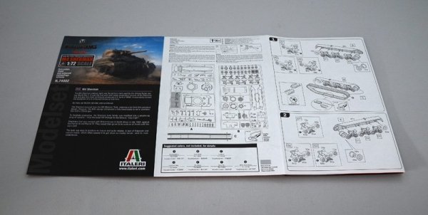 Italeri 74002 SHERMAN - WoT - MODEL SET (1:72)