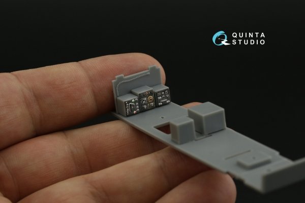 Quinta Studio QDS-48423 Fairey Fulmar Mk.I 3D-Printed &amp; coloured Interior on decal paper (Trumpeter) (Small version) 1/48