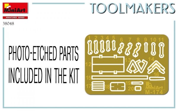 Miniart 38048 Toolmakers 1/35