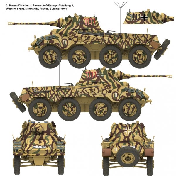 Das Werk DW16006 Sd.Kfz. 234/2 Puma 1/16