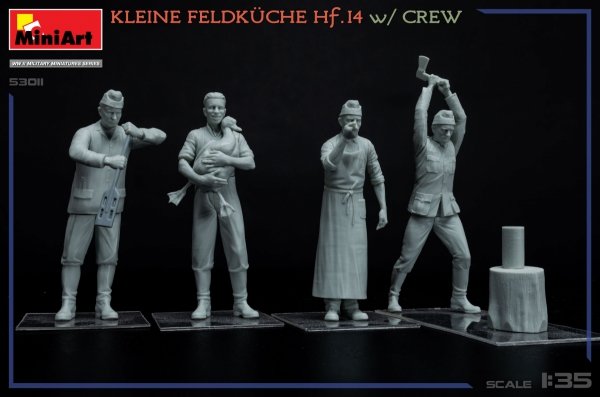 MiniArt 53011 Kleine Feldkuche Hf. 13 w/ Crew 1/35