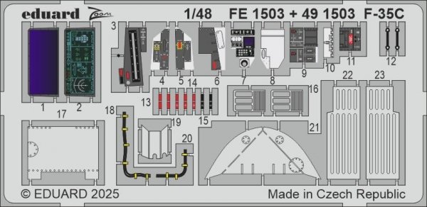 Eduard 491503 F-35C TAMIYA 1/48