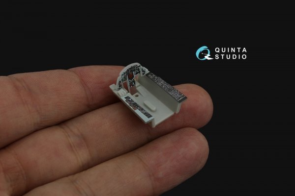 Quinta Studio QD72100 F-104G 3D-Printed &amp; coloured Interior on decal paper (Hasegawa) 1/72