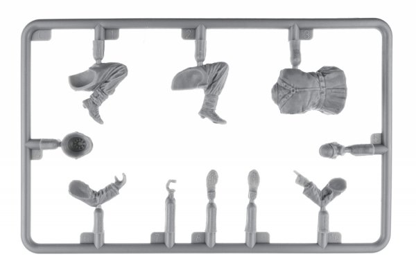 MiniArt 53024 GERMAN TANK RIDERS SET 2. RESIN HEADS 1/35