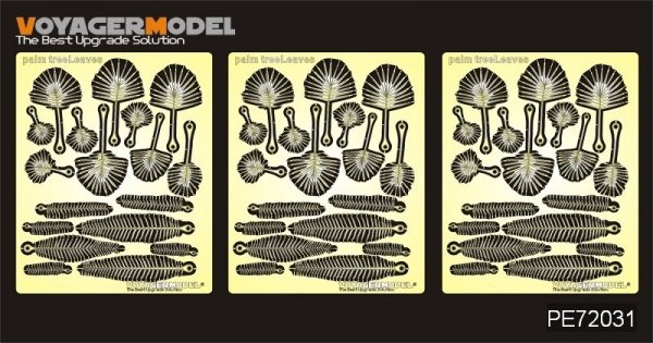 Voyager Model PE72031 Palm Leaves(pattern1) 1/72