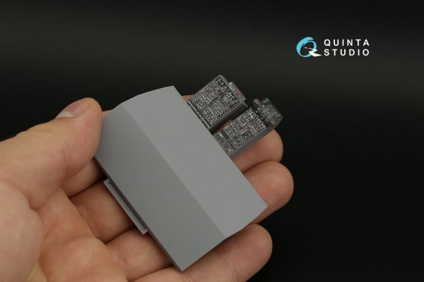 Quinta Studio QD35100 CH-54A 3D-Printed &amp; coloured Interior on decal paper (ICM) 1/35