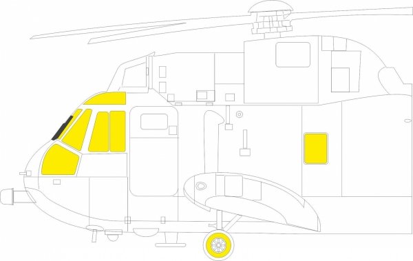Eduard 644256 Sea King HAS.1 LooKplus AIRFIX 1/48