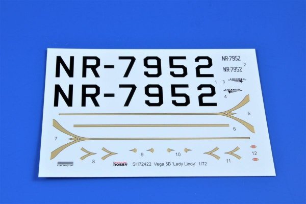 Special Hobby 72422 Vega 5 'Lady Lindy'’ 1/72