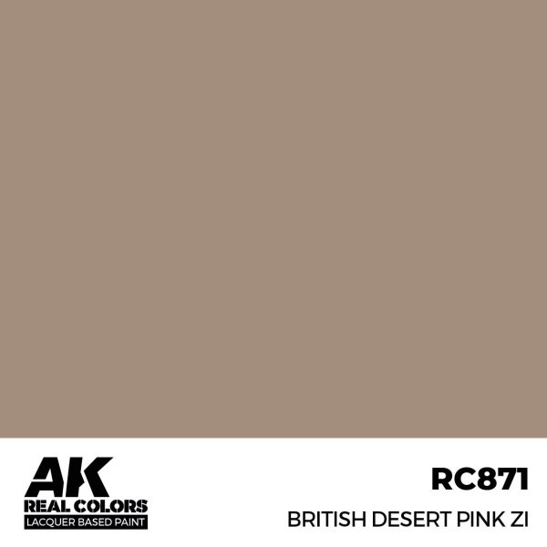 AK Interactive RC871 British Desert Pink ZI 17 ml