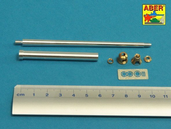Aber 35L-247 Barrel for German 8,8cm Kw.K 43/3 L/71 (one part) gun used on Tiger B Porsche turret-early 1:35