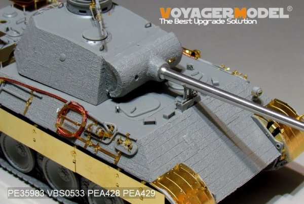 Voyager Model PE35983 WWII German Panther D Tank Late version Basic For TAKOM 2104 1/35