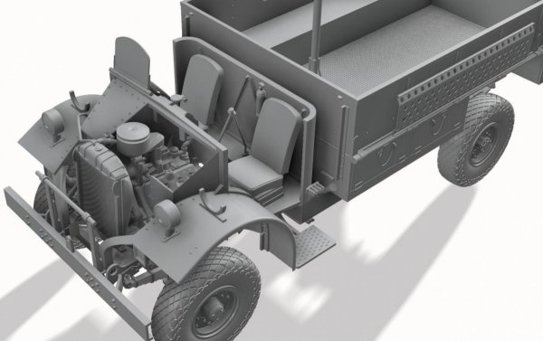 Thunder Model 35305 LRDG F30 Patrol Truck Limited Bonus Edition 1/35