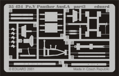Eduard 35424 Panther Ausf. A 1:35 Tamiya 