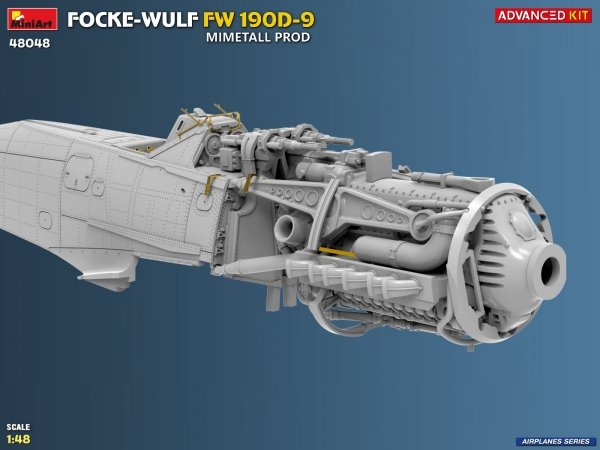 MiniArt 48048 FOCKE-WULF FW 190D-9. MIMETALL PROD. ADVANCED KIT 1/48