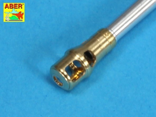 Aber 35L-036n German 7,5cmKwK42L/70 gun barrel with muzzle brake for Panther Ausf. G Late (1:35)