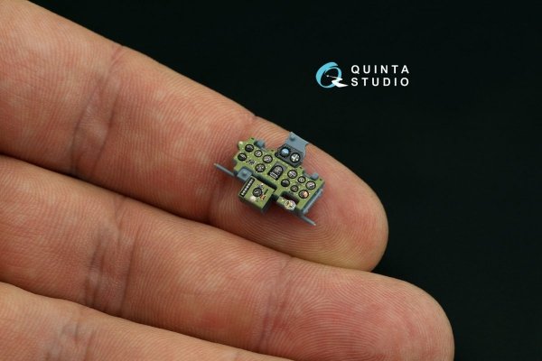 Quinta Studio QD48239 A6M2 Zero 3D-Printed &amp; coloured Interior on decal paper (Eduard) 1/48