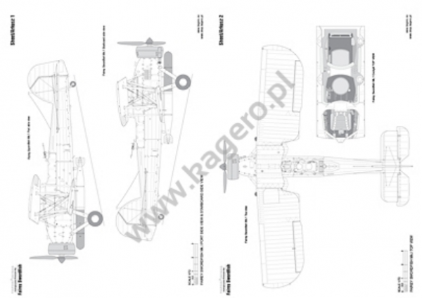 Kagero 7095 Fairey Swordfish Mk. I, II, III, IV, Floatplane EN/PL