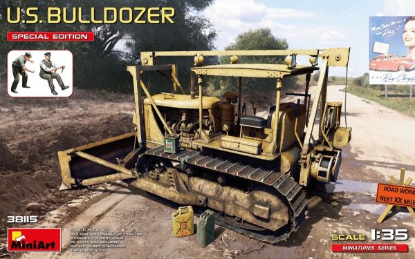 MiniArt 38115 U.S. BULLDOZER. SPECIAL EDITION 1/35