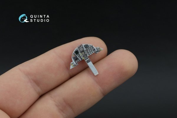 Quinta Studio QD48598 F-15A/F-15C Early/F-15J Early 3D-Printed &amp; coloured Interior on decal paper (Hasegawa) 1/48