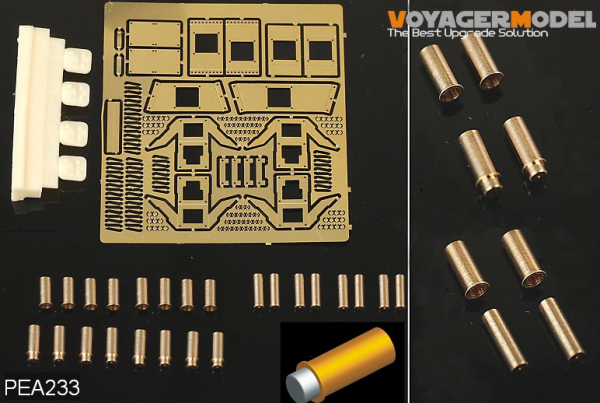 Voyager Model PEA233 Modren HUMVEE family smoke discharger (16PCS) (GP) 1/35