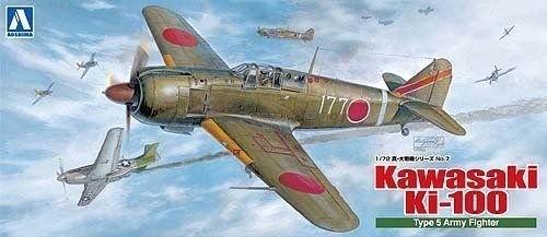 Aoshima 00809 Kawasaki Ki-100 Type 5 Kou 1:72