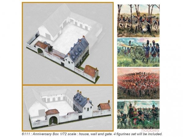 Italeri 6111 Waterloo 1815 Anniversary Battle Set (1:72)