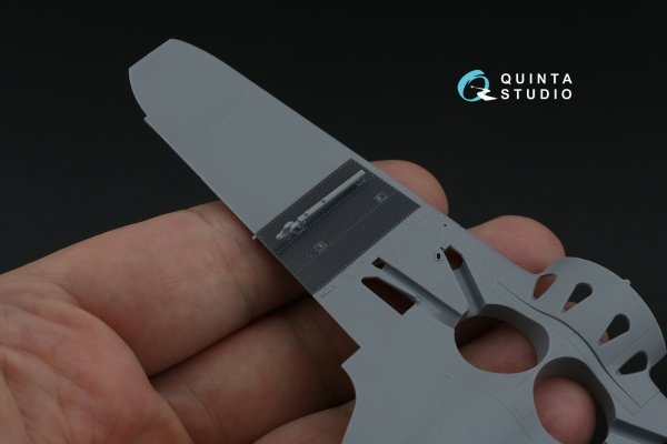 Quinta Studio QP48041 I-16 Type 5 (late) Exterior set (Zvezda) 1/48
