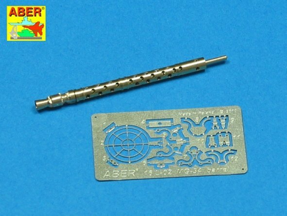 Aber 16L-02 Lufa do niemieckego karabinu maszynowego MG34 / Turned barrel for German machine gun MG34 1/16