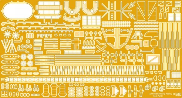 MK1 Design MD-20014 HMS Rodney Value Pack 1/200